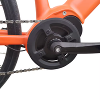 Vélo électrique léger de gravier de prix usine avec le moteur moyen