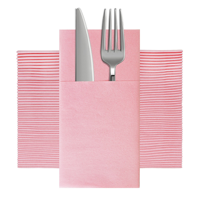 Serviettes de table jetables modernes, épaisses, personnalisables, pré-pliées, effet lin, 100 % pâte de bois, pour la maison, les fêtes, les mariages et les banquets