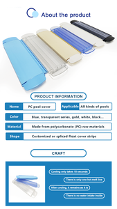 Cubierta para <span class=keywords><strong>Piscina</strong></span> Eléctrica Personalizada Watercrown de Material PC con Tiras de Sellado de Tercera Generación, Larga Vida Útil y Protección UV - Product Image 6