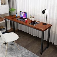 Bureau d'étude convertible en bois, design minimaliste moderne, avec panneau, table murale rectangulaire longue