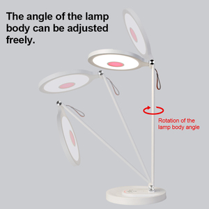 EGH Red Light Single Control 5-speed Sliding <strong>Dimming</strong> Aluminum Lamp Arm Anti <strong>slip</strong> Design 12V 15W 900LM LED Table Lamp - Product Image 4