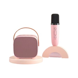 Máy karaoke di động bán buôn, loa mini LED Bluetooth không dây kèm micro và Bluetooth, bán chạy, micro cầm tay di động - Product Image 1