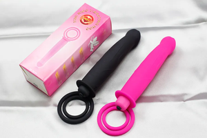 Yeni silikon posteranal Anal fişler çift yapay Penis kilitleme Sperm halkası titreşimli erkek Penis halkası seks oyuncakları çift için - Product Image 6