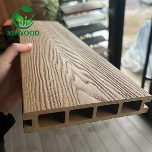 Panneaux de bardage extérieur décoratifs en composite pour jardin, <span class=keywords><strong>idées</strong></span> de revêtement mural en bois, texture, prix <span class=keywords><strong>des</strong></span> panneaux WPC, fabricants pour maisons - Product Image 5