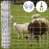 Equilibrio ecológico Granja Animal Cerdo Malla de alambre Máquina para hacer pastizales Cerca de ganado para protección de pradera