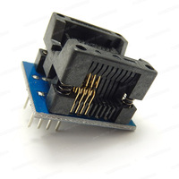 Adaptador de Programación de Zócalo de Prueba para CI SOP, OTS-20-1.27-01, de SOIC8 SOP8 a DIP8 (200mil-209mil), Paso de 1.27
