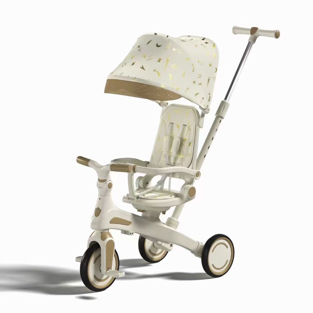 Baby care 三輪車 音楽機能付き ホワイト
