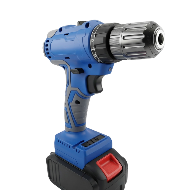 Factory Sales Custom 48V Hand Drill Machine Lithium Battery Power Tools Drill Set Cordless Hammer Drill