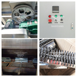 Tambur kurutucu aperatif ürünleri için paslanmaz çelik tahıl döner kurutucu silindirik mısır patlağı döner fırın ve kurutma makinesi - Product Image 4