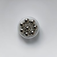 Billes en acier chromé/basse teneur en carbone/inox de 3,5 mm, 3,8 mm, 5,95 mm, 6,35 mm, 6,5 mm
