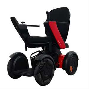Fauteuil roulant électrique tout-terrain coloré, design attrayant, batterie 10AH, pour personnes handicapées - Product Image 1