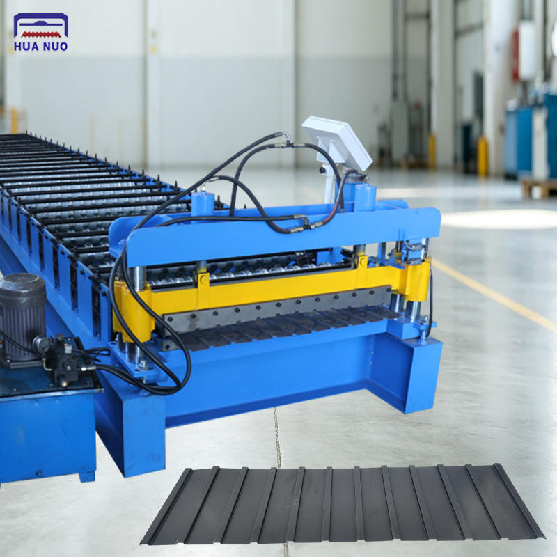 IBR Roof Sheet Machine 0.3-0.8mm Colored Steel Tile Equipment 1250mm ...