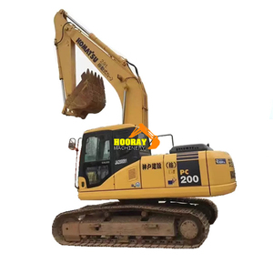 รถขุดตีนตะขาบ KOMATSU PC200-7 มือสอง ขนาด 20 ตัน รุ่นปี 2021 พร้อมใช้งาน มีสินค้าในสต็อก รถขุดสำหรับงานเหมือง พร้อมปั๊ม แบริ่ง และเกียร์ - Product Image 4