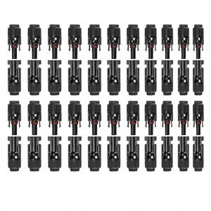 Vente directe usine : Connecteurs solaires 44 pièces avec clés, étanches IP67, mâle/femelle, 22 paires (10AWG) - Product Image 1