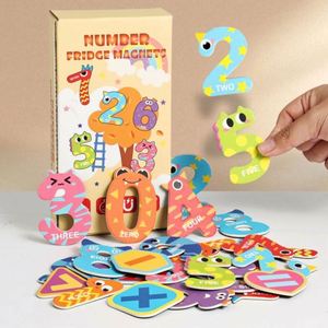Juguete Educativo de Propósitos Funcionales, Vehículo Creativo, Animales, Espacio, Números, Letras, Rompecabezas Magnético - Product Image 3