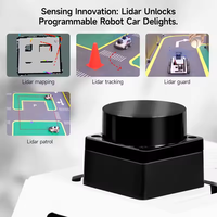 Kit Robot Edukasi ROS2 untuk Raspberry Pi 5 Berbasis ESP32-S3 dengan Dukungan Lidar TOF, Navigasi SLAM, Pengenalan AI, Python3
