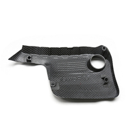 Couvercle de capot moteur en fibre de carbone véritable pour BMW F80 M3 F82 F83 M4 2014 et plus avec moteur S55
