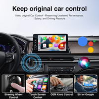 JMC USB inalámbrico CarPlay Dongle compatible con WIFI BT Google Map Control de voz fácil de instalar
