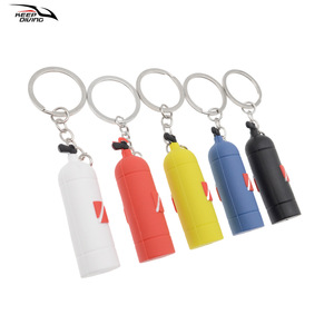 Keep <b>Diving</b> Silicone <b>Diving</b> Air <b>Tank</b> Keychain 0.75L Scuba <b>Diving</b> Accessory - Product Image 1