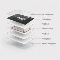 NXP MIFARE(R) Classic 1K 4K Otel Anahtar Kartı 13.56Mhz RFID Boş PVC Kart Otel Kilit Sistemi Programlama ve Kodlama için