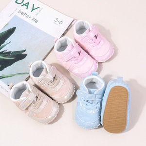Sneaker per bambini di alta qualità morbida suola antiscivolo leggera in gomma traspirante stile <span class=keywords><strong>da</strong></span> passeggio primavera autunno neonato bambini - Product Image 1