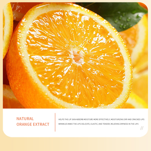 Masque Lèvres Hydratant et Adoucissant en Gelée de Cristal Orange Beauté, Marque Privée, Acide Hyaluronique, Collagène, Masque Lèvres de Nuit en Cristal - Product Image 4
