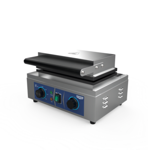 Machine à gaufres carrées à deux plaques antiadhésives, équipement <span class=keywords><strong>professionnel</strong></span> pour la vente en gros de snacks, prix bas - Product Image 3