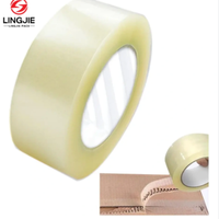 Nastro Adesivo Acrilico Super Trasparente LingJie 4,8cm BOPP per Imballaggio Scatole e Logistica
