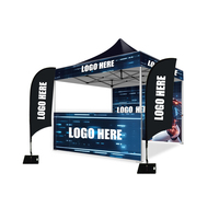 Gazebo de qualité supérieure, 3x3m, facile à monter, logo personnalisé, écologique, pratique, portable, certifié, amélioré, pour usage commercial en extérieur