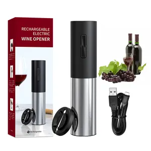 Automatic Corkscrew Usb Rechargeable Electric Wine Bottle Opener For Wine Foil Cutter