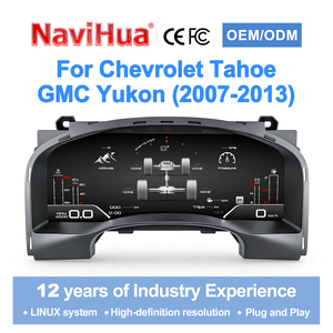 Navihua Nouveau tableau de bord numérique virtuel, <span class=keywords><strong>compteur</strong></span> kilométrique, écran LCD pour GMC Yukon Chevrolet Suburban Tahoe 2007 2013 - Product Image 2