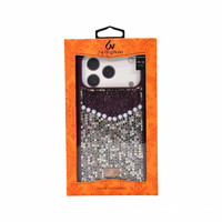 Étui de téléphone en diamant artisanal pour iPhone 18 Pro Max, coque arrière de téléphone portable faite à la main pour iPhone 18 Pro