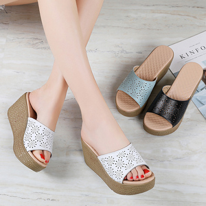 Ultimi Modelli di Sandali con Zeppa alla Moda per Ragazze e Signore - Product Image 5