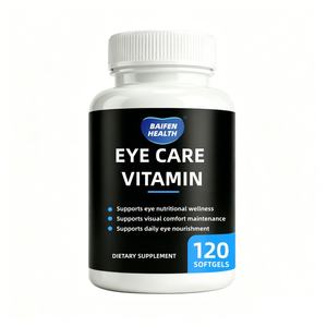 Complément de Soin des Yeux Vitamine 120 Gélules Molles Lutéine Zéaxanthine Soutien Visuel Anti-Lumière Bleue Soulagement Yeux Secs - Product Image 1