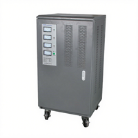 Chint TNS1 Régulateur de tension automatique Stabilisateur 380V 3-Phase AC Cuivre Matériel 50Hz Fréquence