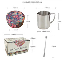 Kits de Fabrication de Bougies Parfumes Écologiques de Luxe Fait Main Personnalisés pour Noël, Vente en Gros