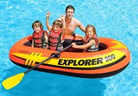 Bateau de pêche gonflable INTEX 58331, bateau à rames pour 2 personnes, offre spéciale, 200