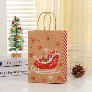 Custom Packaging Kraft Paper <b>Bags</b> <b>Christmas</b> Paper <b>Gift</b> <b>Bags</b> - Product Image 4