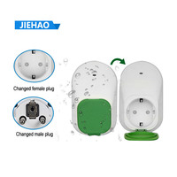 Coque en plastique d'appareils ménagers intelligents standard IP44 CZ-990 pour prise de courant