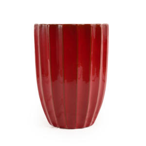 Maceta de Cerámica con Base Antideslizante, Transpirable, Anti-Vuelco, para Hogar y Jardín - Product Image 1