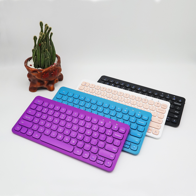 Lightweight and Convenient, the Portable 78 Key Wireless Mini Keyboard Is Suitable for Business Trips and Tablets