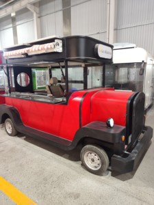 Mobile Food Truck / Coffee Cart — Towable Fast Food Trailer (Ice Cream & Hot <b>Dogs</b>) - Product Image 2