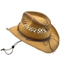 Chapeau de cowboy en paille rigide ajouré en gros |   Chapeaux de festival Panama personnalisés en perles de bois pour femmes et hommes, parfaits pour l'été et la plage