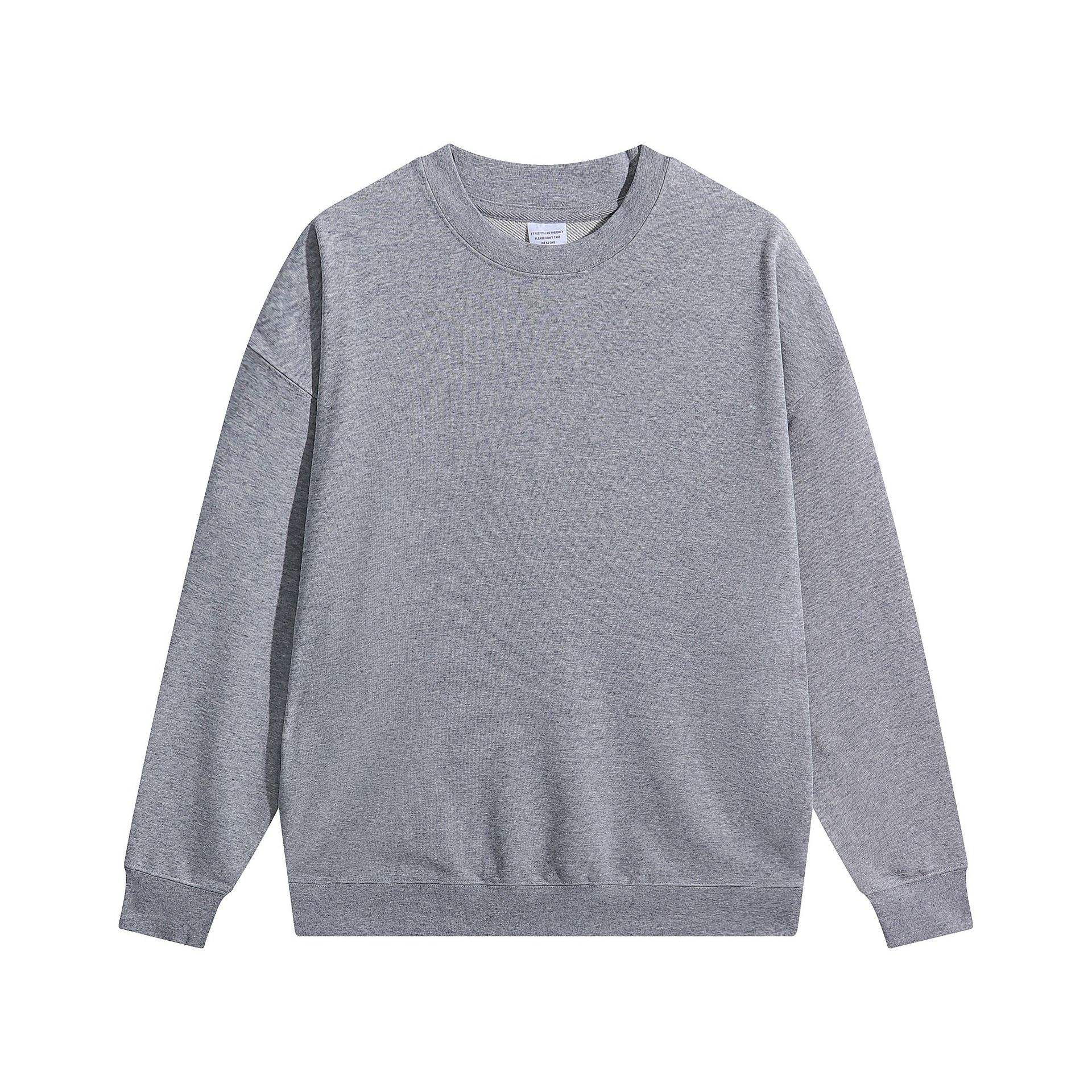 Style col rond - Gris chiné