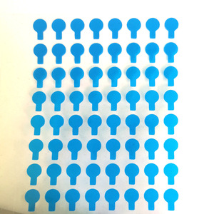 Bjs Blue Pet Insulating <b>Film</b> 0.5mm Thickness For Earphone Protective Tape Die Cut Shenzhen Origin - Product Image 3