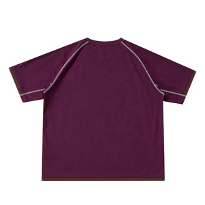 Camiseta Deportiva Transpirable con Bloques de Color, Costuras en Contraste, Manga Raglán, Manga Corta, Logotipo Personalizado - Product Image 5