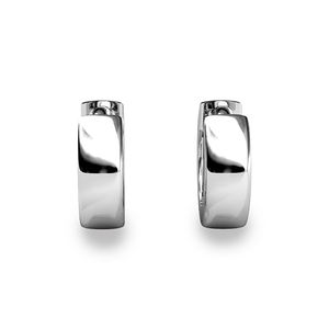 Pendientes de aro de anillo de uso diario adornados con cristales de Swarovski, pendientes de joyería de plata 925 de Daisini sin plomo de níquel de ley - Product Image 5