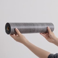 Pegatina de PVC Laminada de Lujo para Piso, Autoadhesiva, de Plástico Imitación Madera, Impermeable, Fácil de Instalar, Baldosas de PVC con Efecto Mármol