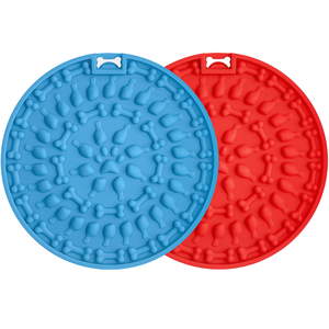 2026 Best-Selling <b>Silicone</b> Lick <b>Mat</b> for Cats & Dogs, Eco-Friendly Custom Logo Suction Bowl with Solid Pattern - Product Image 3