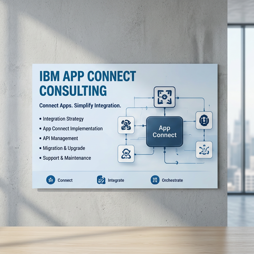 IBM App Connect Consulting Services Integration Strategy Implementation API Management Migration Upgrade Support Orchestrate B2B